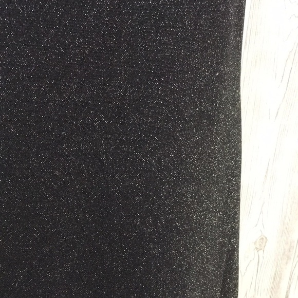 VINTAGE Land ‘N Sea Black Metallic Long Dress Size Small - Picture 11 of 13